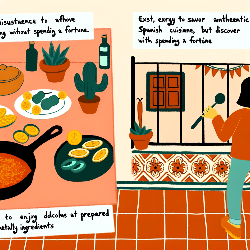 Comidas presupuestarias: Disfruta de la cocina española sin gastar de más