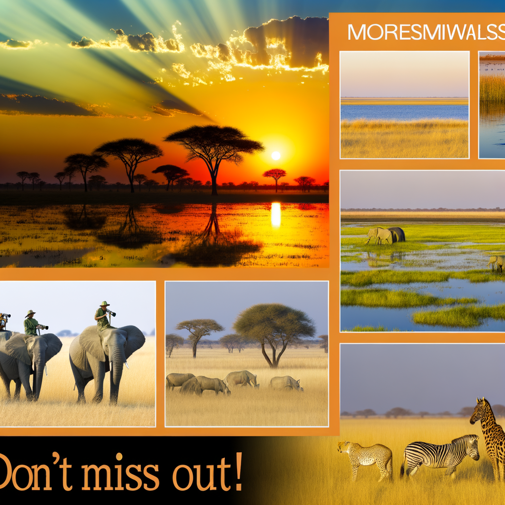 Descubre las maravillas de Botswana en el Moremi Game Reserve