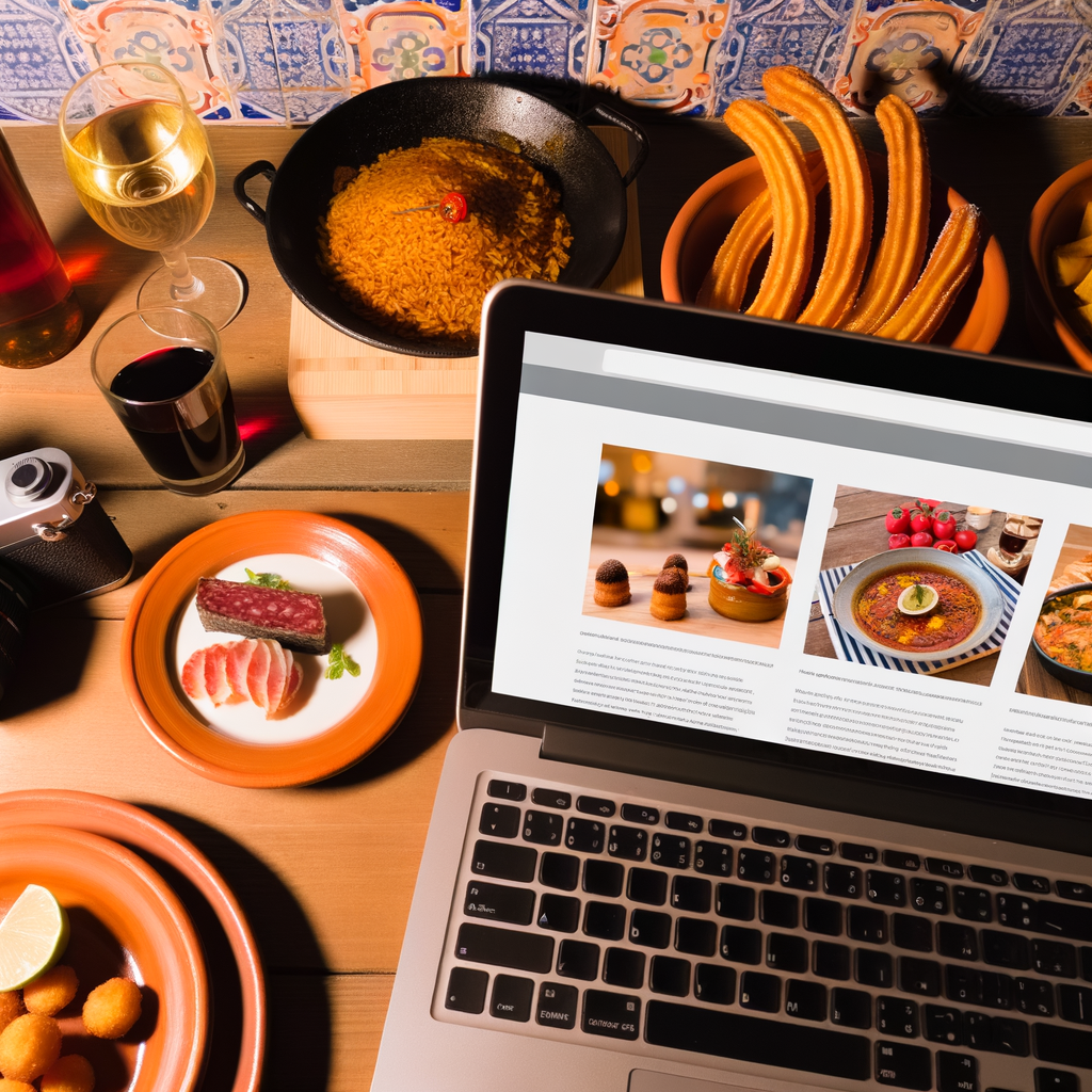 El arte de la fotografía de alimentos en el Blogging de alimentos