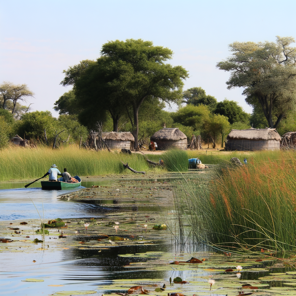 Explorando el Delta de Okavango en Botswana