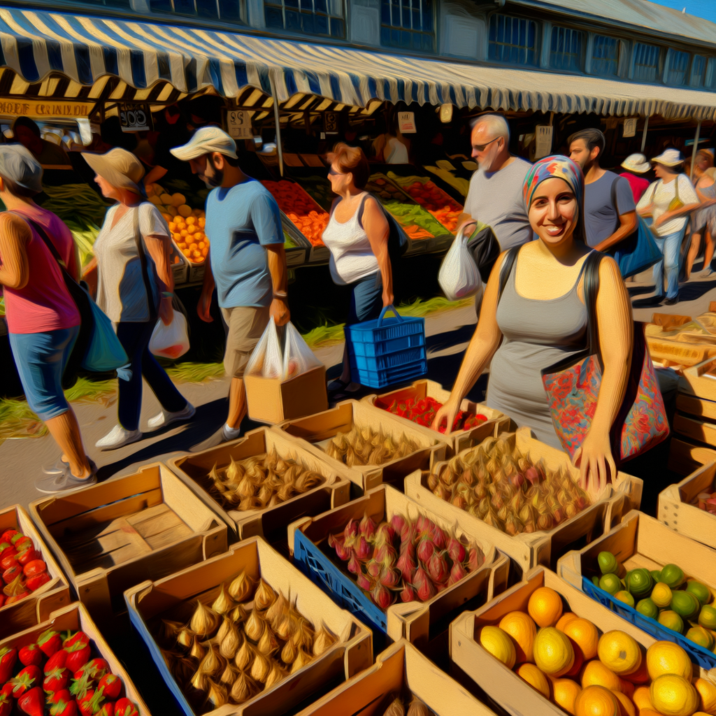 Granja a mesa: Descubriendo los tesoros del mercado de agricultores