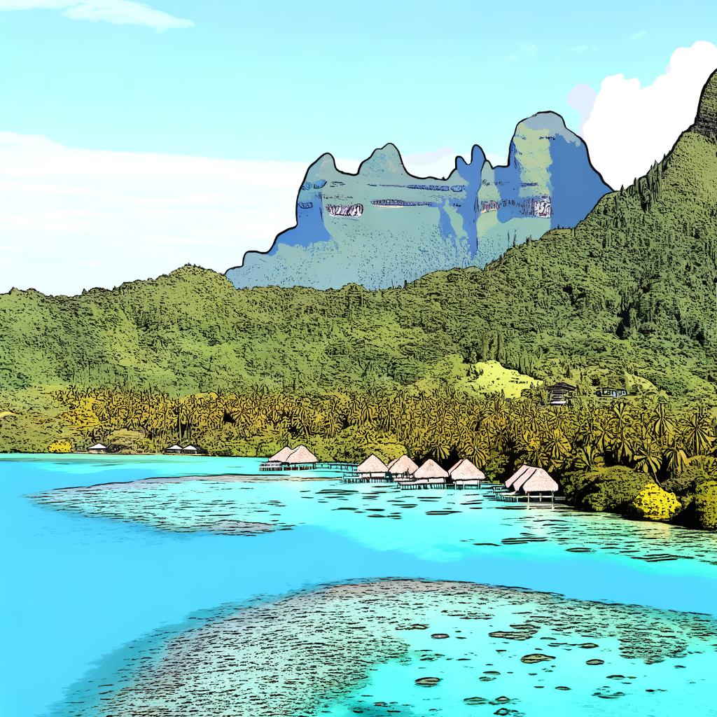 Islas del Pacífico Sur: Descubre el paraíso en Bora Bora