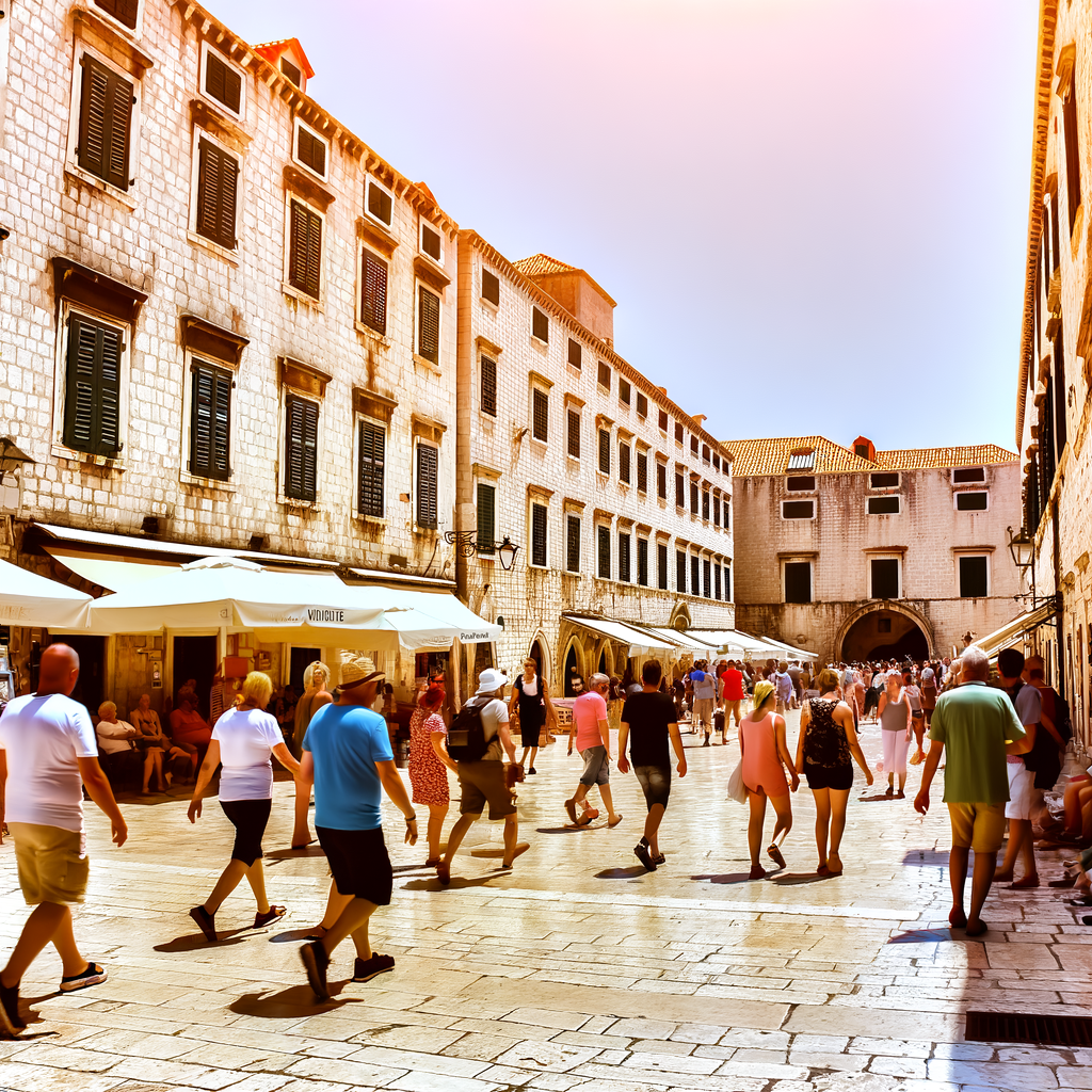 La belleza de Dubrovnik en Croacia