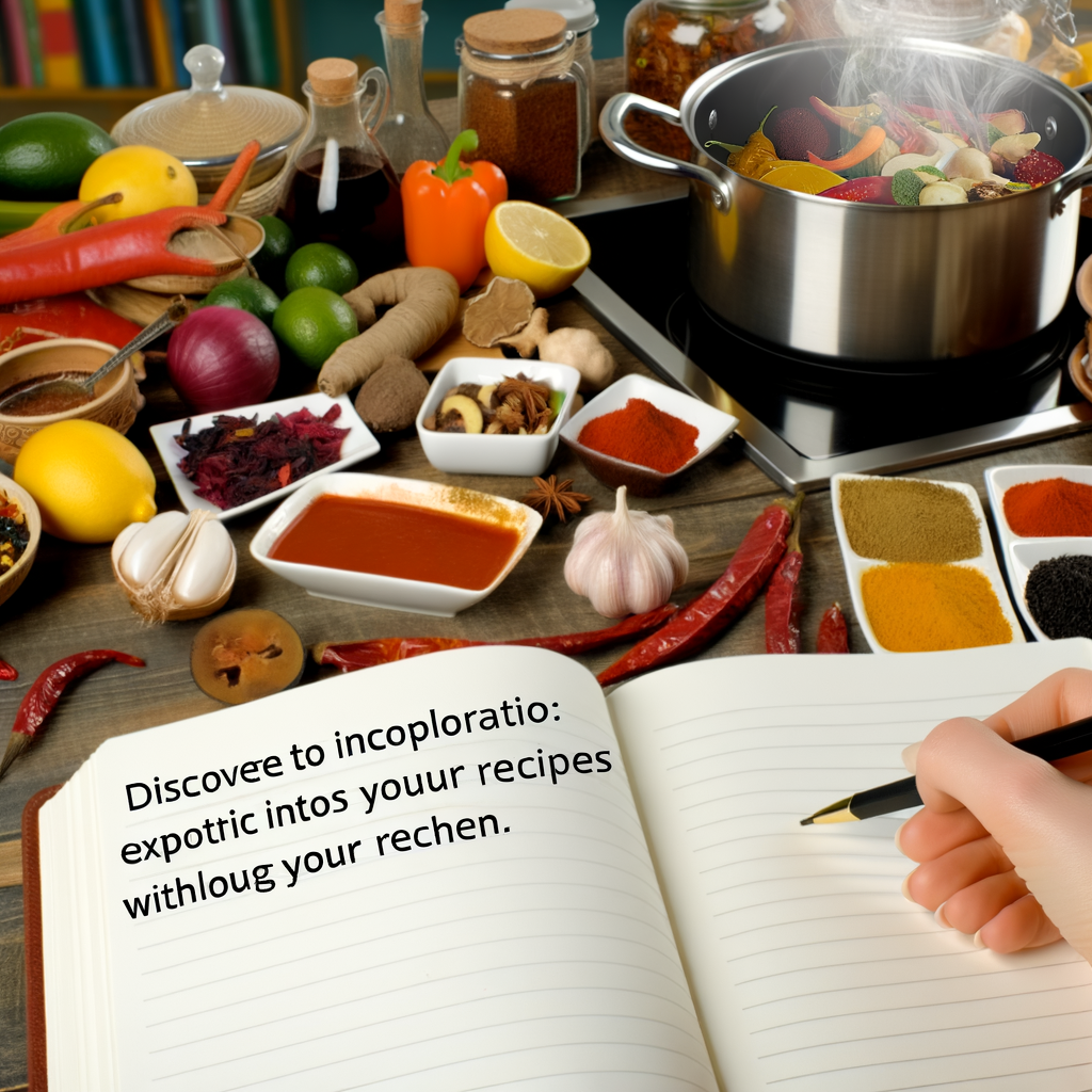 Sabores internacionales: Explorando ingredientes exóticos