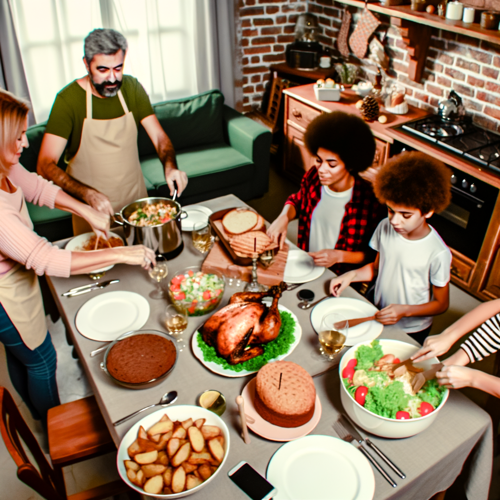 Planificación de comidas para cenas en familia