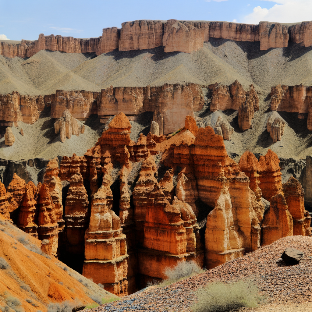 Descubriendo Kazajstán: El impresionante Cañón de Charyn