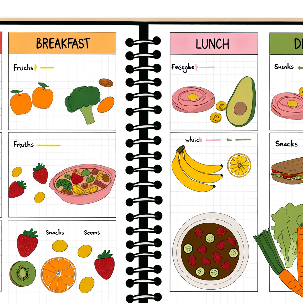 Planificación de comidas: Cómo preparar tus comidas semanalmente