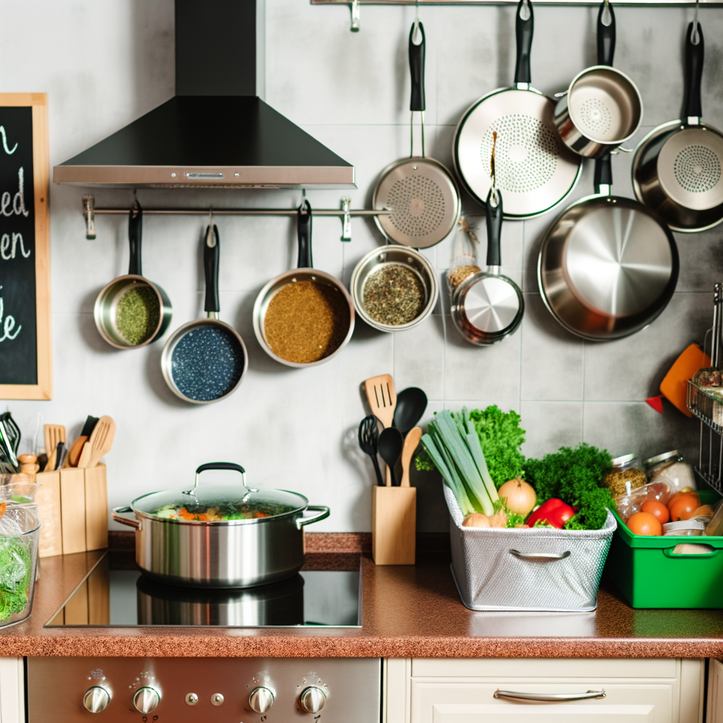 Organización de la cocina: Cómo simplificar su espacio de cocina