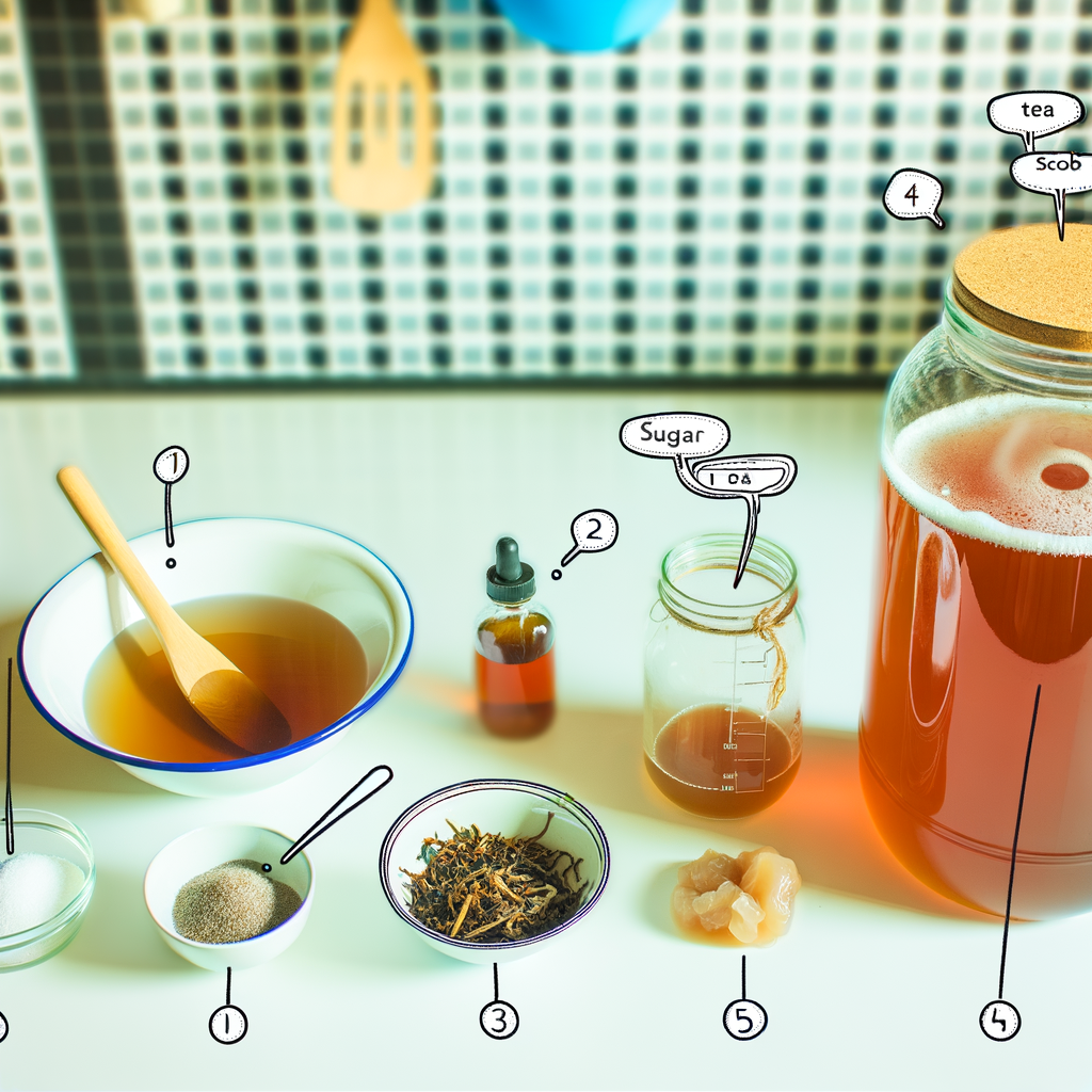 Cómo preparar una deliciosa cerveza casera de Kombucha