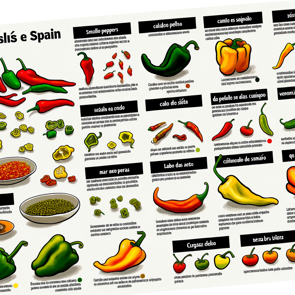 Delicias Picantes: Explorando las Variaciones del Pimiento