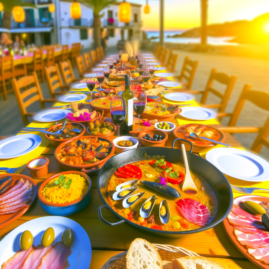 Tipos de comidas en España para la cena